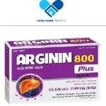 ARGININ 800 PLUS Tím Cà Gai Leo – Diệp Hạ Châu Hộp 12 vỉ x 5 viên nang T.P’ – Châu Ngân