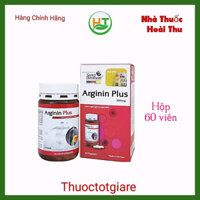 Arginin Plus 500 mg - Bảo vệ Gan , tăng cường chức năng gan ( Nhập khẩu Đức ,H60v)