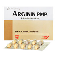 Arginin PMP 500mg Pymepharco 10 vỉ x 10 viên – Hỗ trợ các bệnh lý gan mật