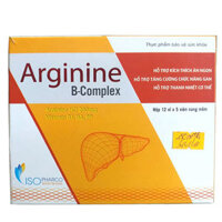 Arginine B-complex, hỗ trợ tăng cường chức năng gan