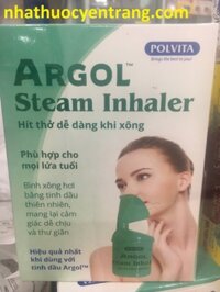 Argol steam inhaler