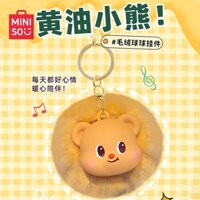[Aria] Đồ trang trí sang trọng gấu bơ MINISO