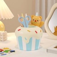 [Aria] Hộp đựng bút hình gấu bơ