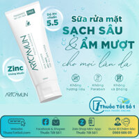 ARICAMUN FACIAL CLEANSER - Sữa Rửa Mặt Không Bọt Dịu Nhẹ Cho Mọi Loại Da | (tuýp 100ml)
