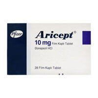 Aricept 10mg điều trị mất trí nhớ 28 viên