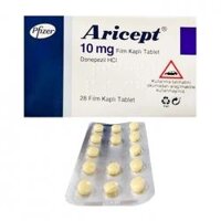 Aricept 10mg Pfizer, Hộp 2 vỉ x 14 viên