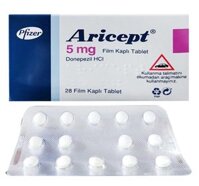 Aricept 5mg (Donepezil) – Thuốc điều trị Alzheimer chính hãng Pfizer