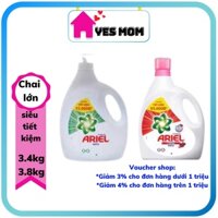 Ariel Matic nước giặt chai 3.4kg/3.8kg