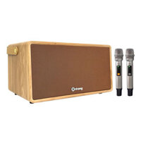 Arirang MB2iw – Loa Karaoke Xách Tay (300W-1200W) Bass Sub 20cm, 2 Micro