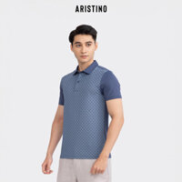 ARISTINO - Áo polo ngắn tay dáng Slim fit ôm vừa vặn, họa tiết in tràn thân áo trẻ trung ấn tượng - APS200S2