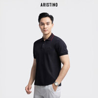 ARISTINO - ÁO THUN CÓ CỔ NGẮN TAY APS040S3