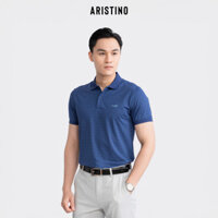 ARISTINO - ÁO THUN CÓ CỔ NGẮN TAY APS077S3