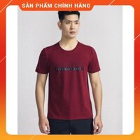 (Aristino chính hãng) Áo T-shirt nam ngắn tay Aristino ATS032S8 màu đỏ 50MF