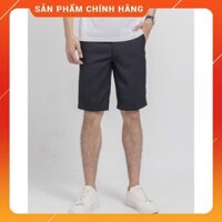 (Aristino chính hãng) Quần soóc Aristino ASO035S9 màu đen 1 Dobby