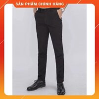 (Aristino chính hãng) Quần kaki nam Slim fit Aristino AKK01508 màu Đen 01