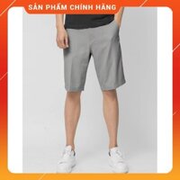 (Aristino chính hãng) Quần short thể thao nam Aristino ASO055S9 màu Xám 48 kẻ