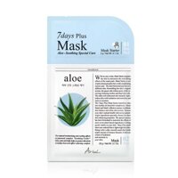 Ariul Mặt Nạ Hai Bước Ariul 7days Plus Aloe Soothing Special Care Lô Hội 3g + 20g