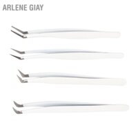 Arlene Giay Cây nối mi Nhíp Bộ Thép không gỉ Độ Chính Xác Cao Mi có Hộp cho Salon Lông Giả