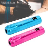 Arlene Giay Không dây Xoay Hình Xăm Bút Có Thể Điều Chỉnh Lớp Lót Đổ Bóng Pin 1900mAh RCA Động Cơ Coreless Máy