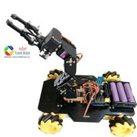 Arm 4DoF Car Mecanum Robot - Bộ Xe Mecanum Cánh Tay Robot 4 Bậc Arduino