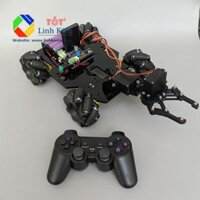 Arm Mecamum 2DoF PS2/Bluetooth Arduino - Bộ xe mecanum cánh tay 2 bậc PS2/Bluetooth