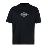 Armani / Áo thun nam ngắn tay cổ tròn in logo nam mới 3R1TU4