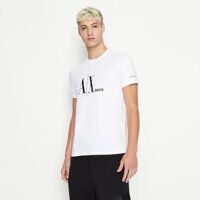 Armani Exchange Nam Thu Đông Sản Phẩm Mới Áo Thun Cổ Tròn In Hình Thời Trang