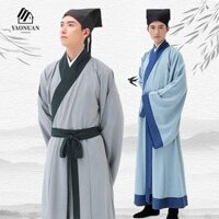 Aroma Áo choàng Hanfu Trung Quốc, Học giả tinh tế Vải Trung Quốc Áo choàng cổ Trung Quốc, Trang phục phong cách Trung Quốc Trang phục dân gian cổ xưa Thời Hán Trang phục dân gian Trung Quốc Dân tộc