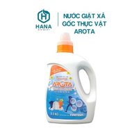 Arota Nước Giặt Xả Vải Hương Nước Hoa Nhài_Chất Làm Mềm Vải An Toàn Cho Da 3000ml