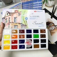 [Art Store] Màu Nước Sonnet 24 Màu - Sonnet Warter Color