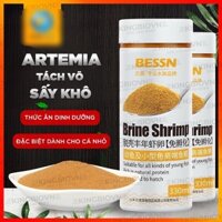 Artemia tách võ sấy khô cho ăn trực tiếp Bessn thức ăn giàu dinh dưỡng cho cá nhỏ