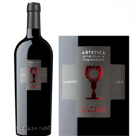 Artetica Schola Sarmenti Salento Rosso Primitivo Negroamaro 14%vol chén thánh