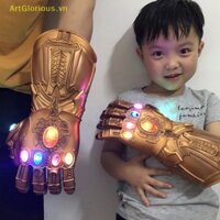 Artglorious Avengers Thanos Infinity Găng Tay LED Bật Sáng Cosplay Cho Trẻ Em Người Lớn VN