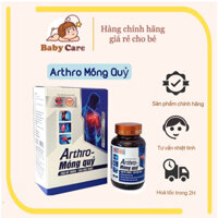 Arthro - Móng quỷ Hỗ trợ mạnh gân cốt Giúp cải thiện các biểu hiện đau mỏi xương khớp do phong thấp, thoái hóa khớp