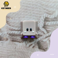 Artisan Keycap - Nút bàn phím cơ resin handmade Kirby Trà Sữa Môn
