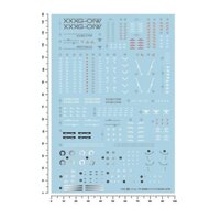 Artisan's Club RG 1/144 TV WING Water Slide Decal