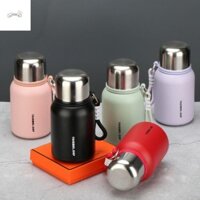 Artypalace Cốc giữ nhiệt di động, Ấm đun nước uống bằng thép không gỉ Bình chân không di động, Bình giữ nhiệt dành cho học sinh có tay cầm Cách nhiệt Chai nước giữ nhiệt chống rò rỉ Trà cà phê