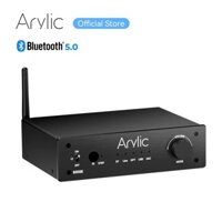 Arylic B50 SE Bluetooth Stereo 50W x 2 Bộ thu khuếch đại âm thanh 2.1 kênh Mini Class D tích hợp Amp cho loa gia đình