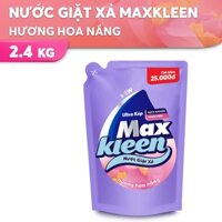 AS1 PBO Túi Nước Giặt Xả MaxKleen Hương Hoa Nắng 2,4kg 50 AS1