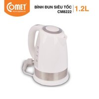 as3 MI1 Bình đun siêu tốc nhựa chịu nhiệt Comet CM8222 một.2L 58 as3