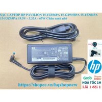 ⚡️[Sạc zin] SẠC LAPTOP HP PAVILION 15-F3Z96PA 15-G4W50PA 15-F3Z84PA 15-F3Z93PA 19.5V - 3.33A - 65W Chân xanh nhỏ