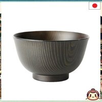 Asahi Kogyo, a company based in Japan, specializes in making traditional lacquerware. This product, a washable bowl with a unique woodgrain pattern, is a beautiful addition to any home.