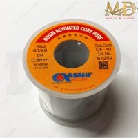 [ASAHI] Thiếc Hàn - Chì hàn Singapore 0.8mm - 500gr - Chì hàn bóng, đẹp, nhẹ lửa