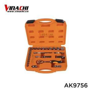 Bộ tuýp và vòng miệng cao cấp 26 chi tiết Asaki AK-9756 - C2-3/8inch