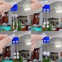❤️SALE KHỦNG❤️ Bông Tai Bạc 925 - Bông Tua Dài Sang Trọng