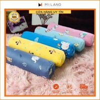 ❤️Sale Khủng❤️ Gối ôm người lớn cotton 100% loại đẹp có khóa kéo, 30x95cm