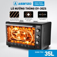 [ASANZO] LÒ NƯỚNG ĐIỆN EV-35ZS DUNG TÍCH 35L CÔNG SUẤT 1800W BẢO HÀNH 12 THÁNG