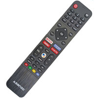 Asanzo Voice (có giọng nói) - Remote điều khiển tivi Asanzo Nói mẫu 1, Dầy (Giống mẫu mới dùng được)