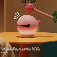 Asdfger Cầu nguyện cho ánh sáng phước lành, Quà tặng đèn ngủ ngủ ngủ bằng nhựa PVC xanh / hồng / mơ ước, điều chỉnh ba màu Bộ gõ hình cá gỗ sáng tạo tại nhà