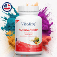 Ashwagandha, giảm căng thẳng và mệt mỏi, điều hòa chức năng tuyến thượng thận, hỗ trợ miễn dịch
